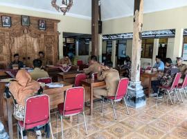 Koordinasi Pengisian Pamong Kalurahan 